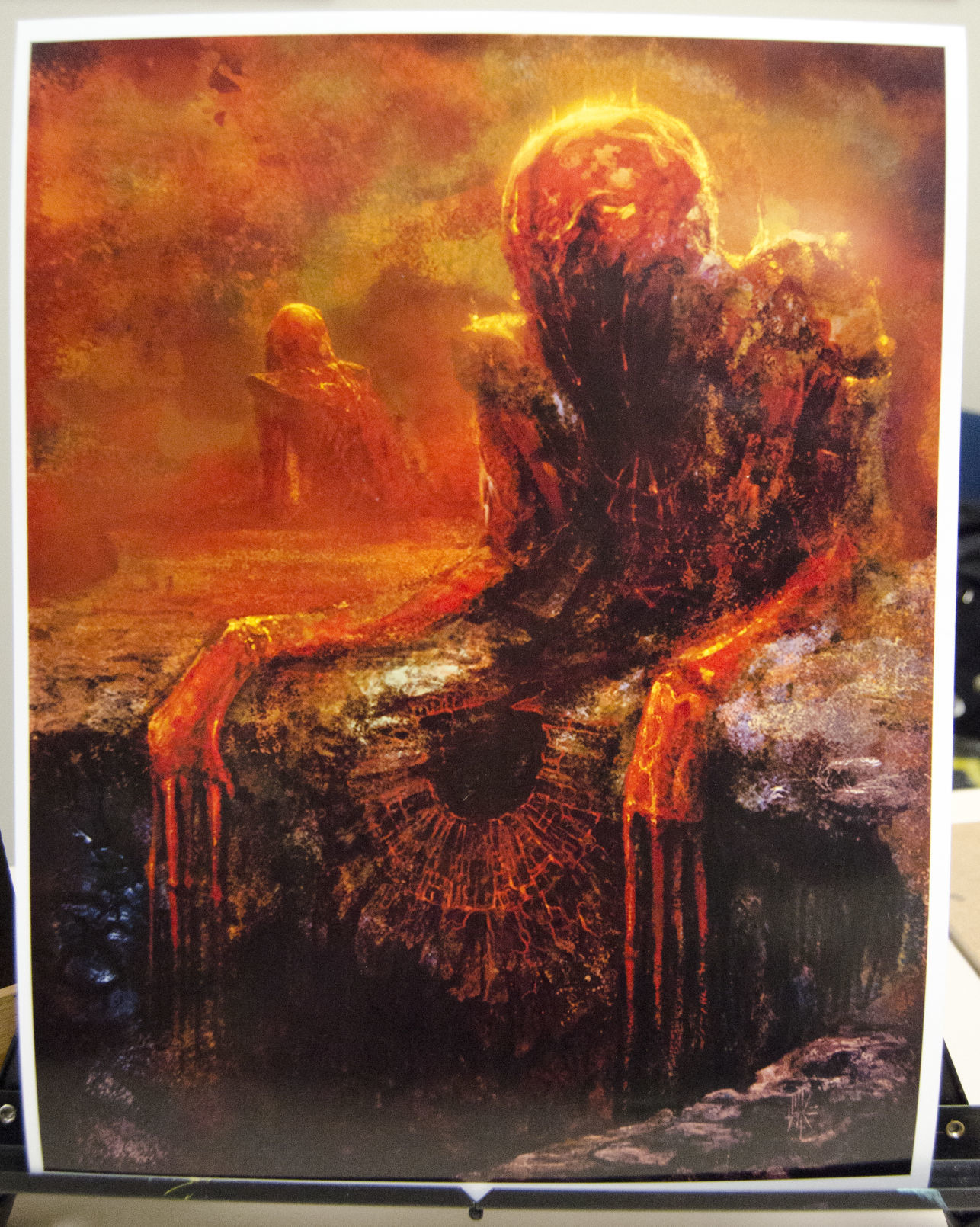 Luke Schroder demonic artwork